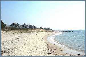 Looking east toward Wychmere Harbor and Monomoy