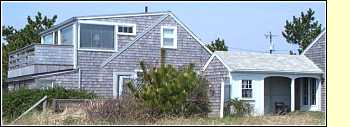 The west wing with an apartment below and the Crow's Nest on the second floor
